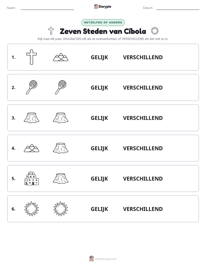 Zelfde of Verschillend