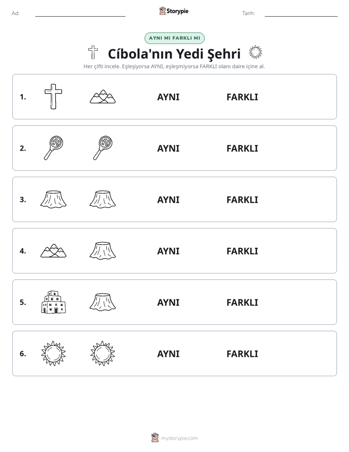 Aynı mı Farklı mı