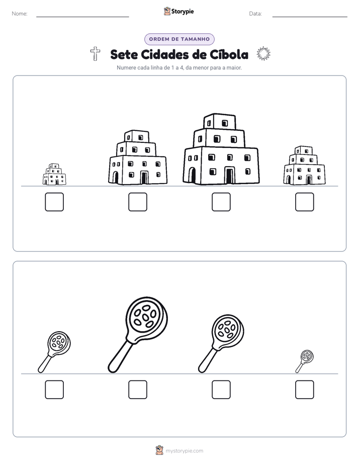 Ordem de Tamanho