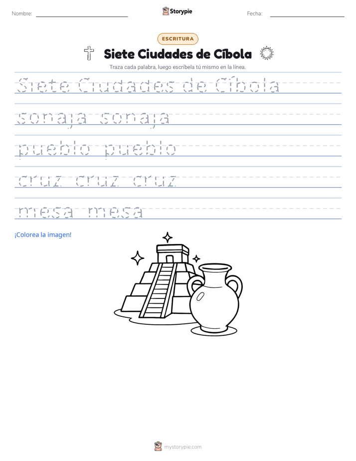 Práctica de Escritura