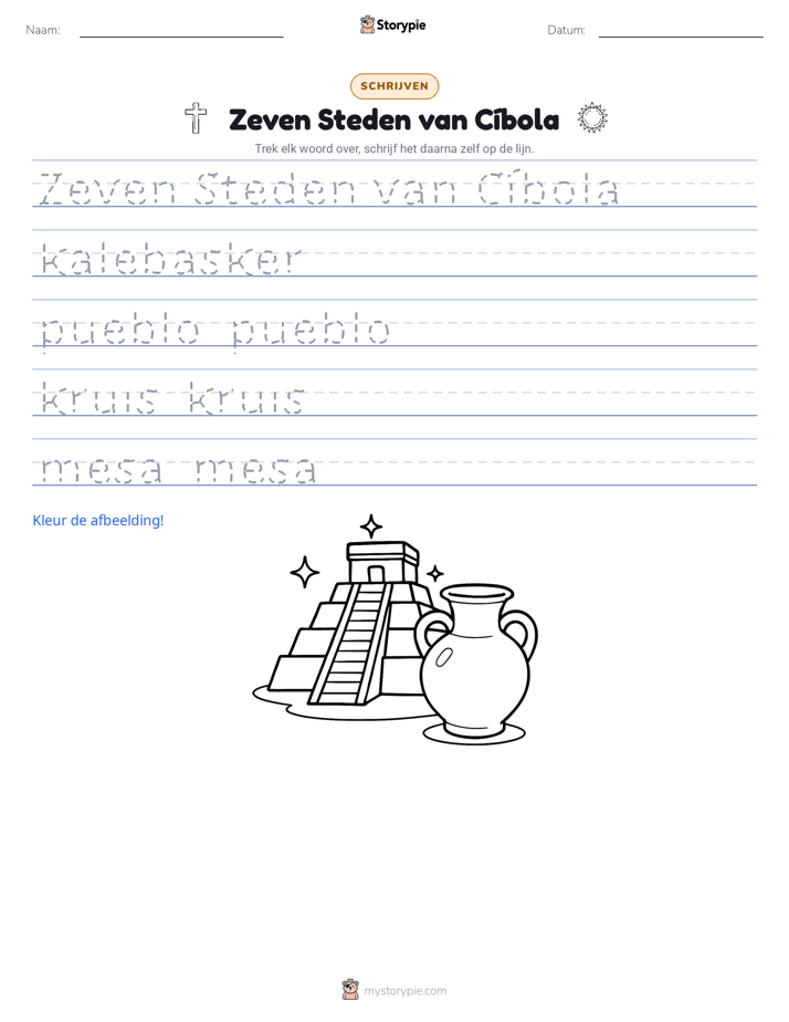 Schrijf Oefening