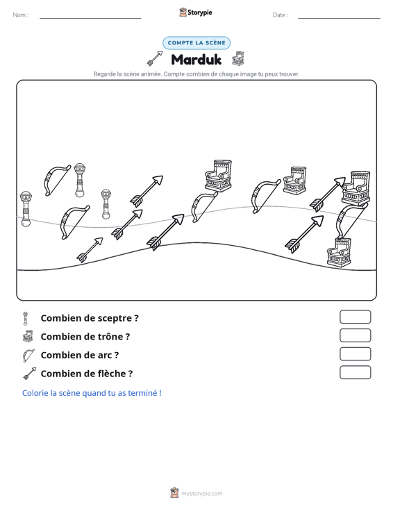 Scène de Comptage