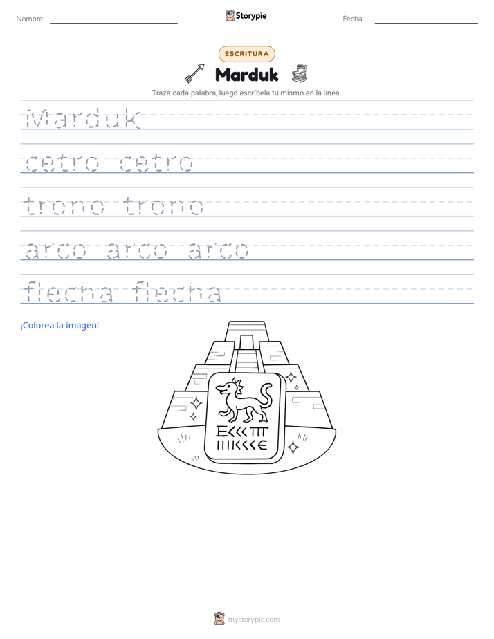 Práctica de Escritura