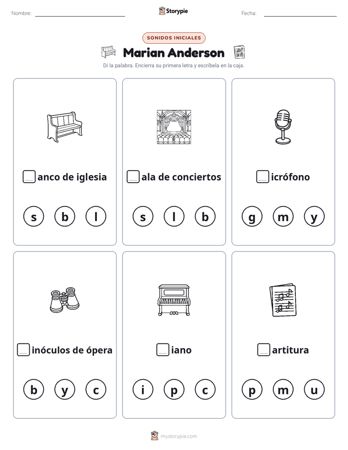 Sonidos Iniciales