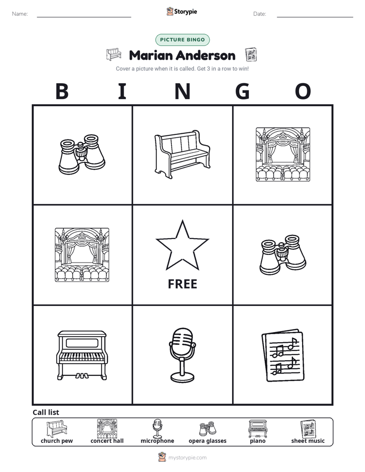 Picture Bingo