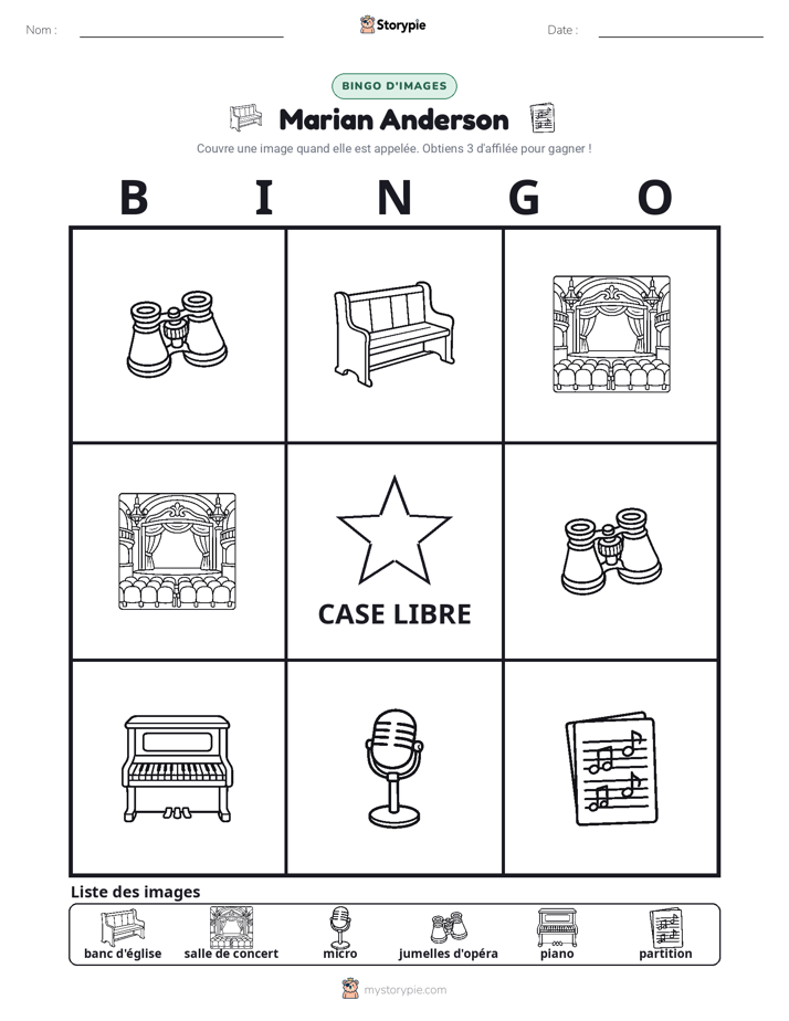 Bingo d'Images