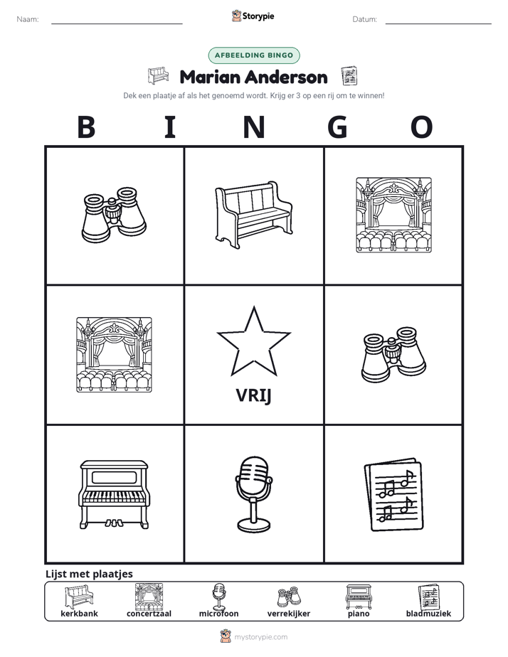 Afbeelding Bingo