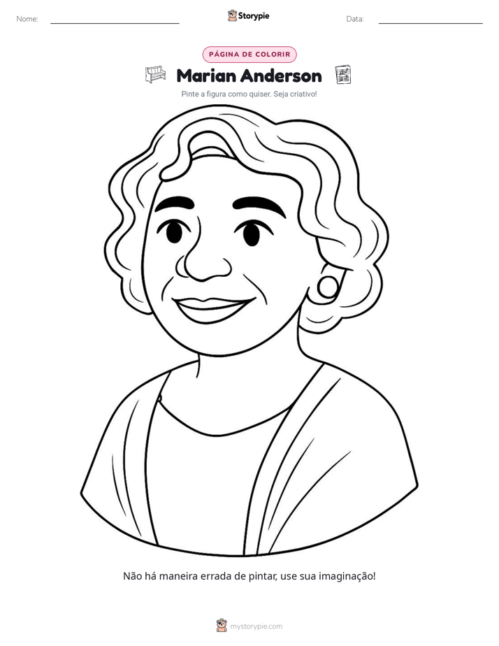 Página para colorir