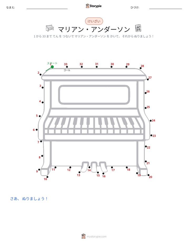点つなぎ