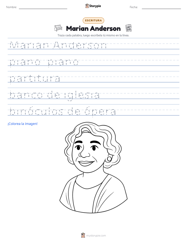 Práctica de Escritura