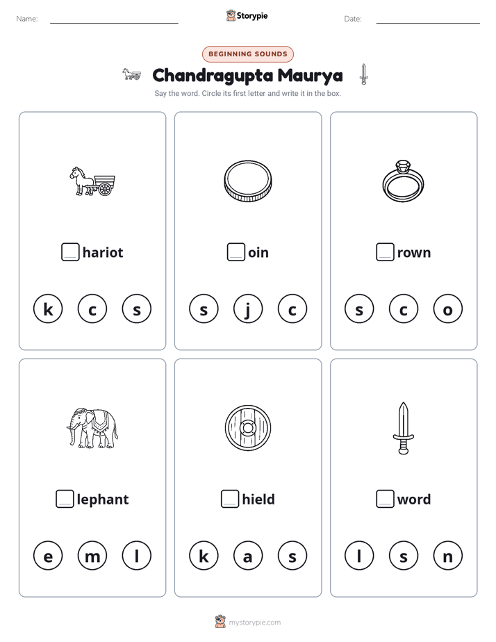 Beginning Sounds