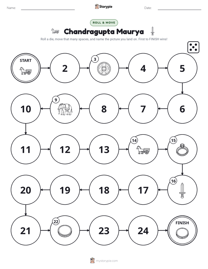 Roll & Move Game