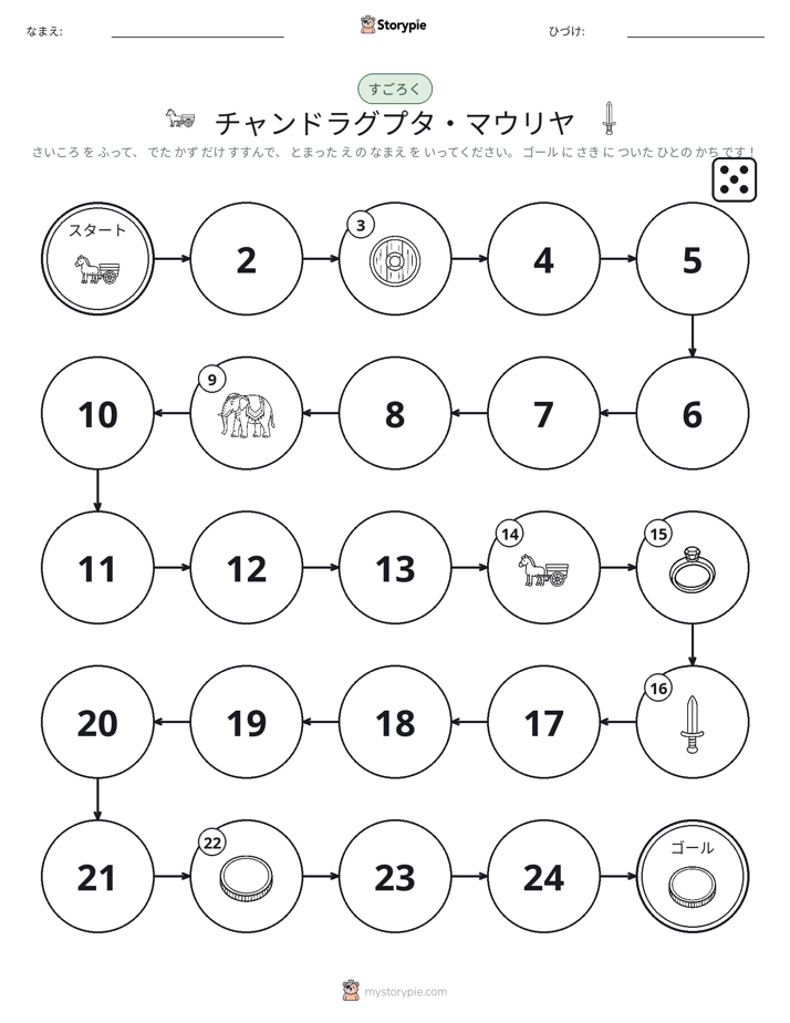 ロール＆ムーブゲーム