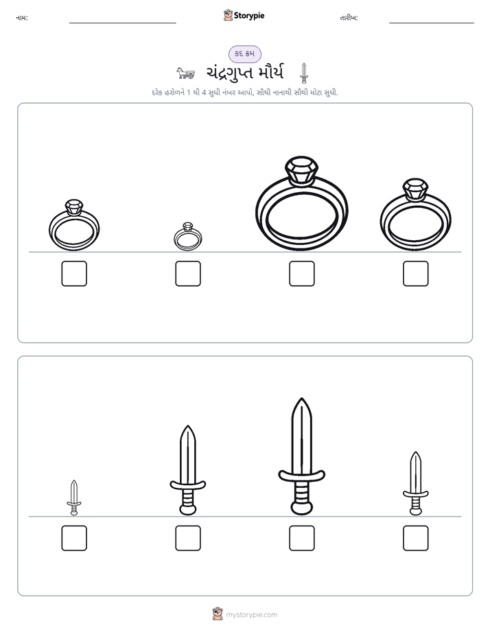 આકાર ક્રમ