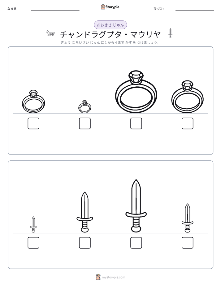 サイズ順