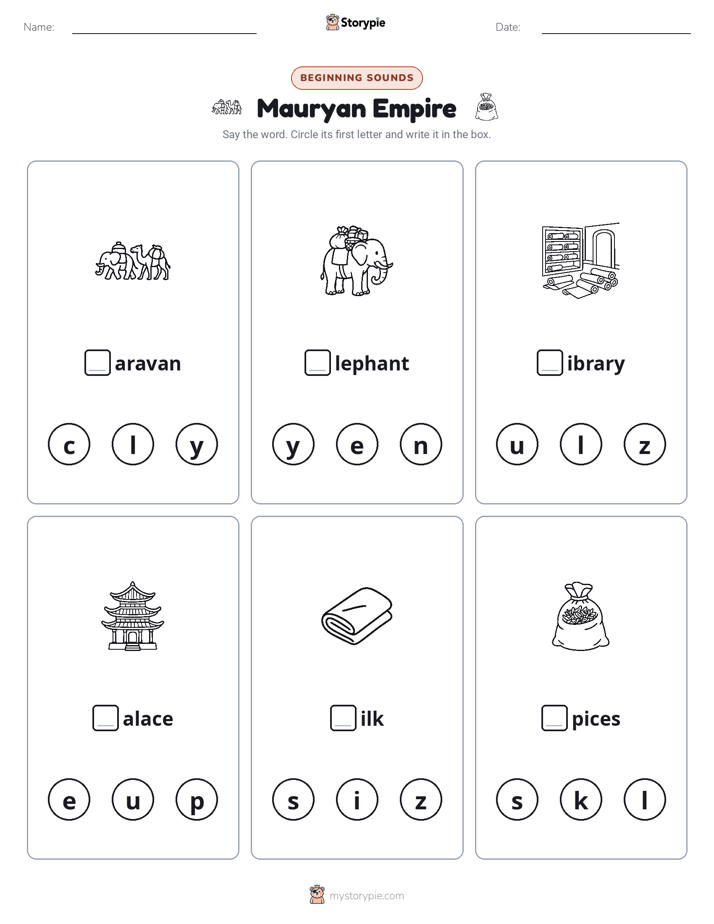 Beginning Sounds