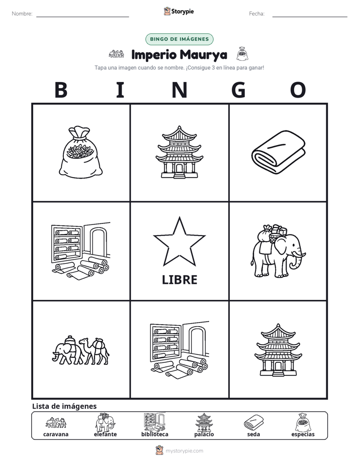 Bingo de Imágenes