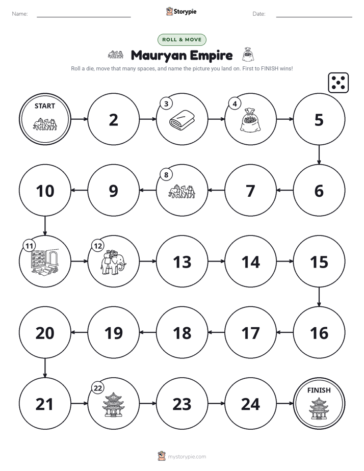 Roll & Move Game