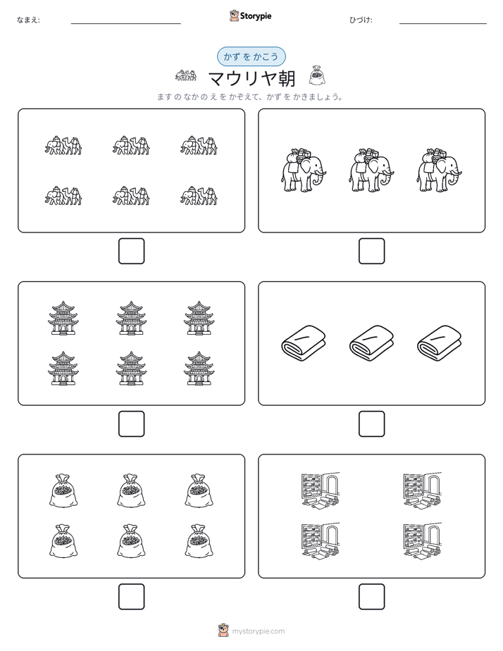 カウント＆ライティング