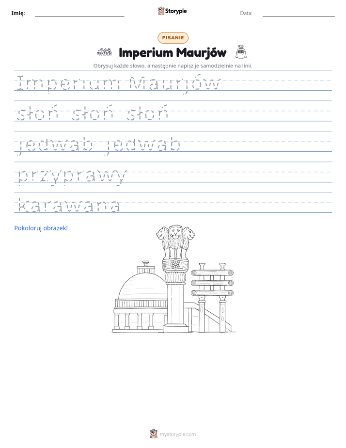 Ćwiczenie Pisania
