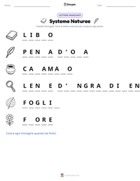 Anteprima della scheda stampabile di Systema Naturae