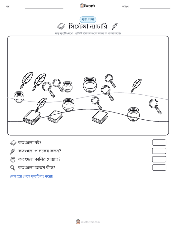 গণনা দৃশ্য
