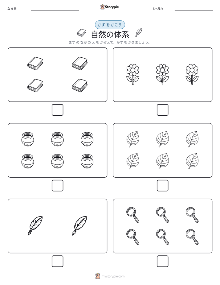 カウント＆ライティング