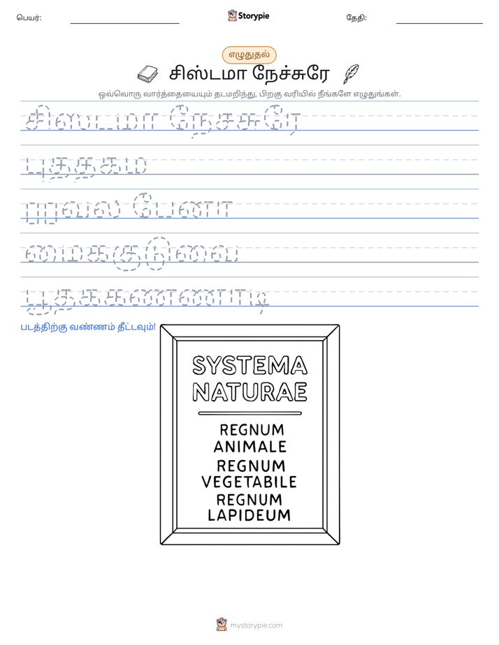 எழுத்து பயிற்சி