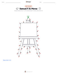 Samuel F. B. Morse printable worksheet preview