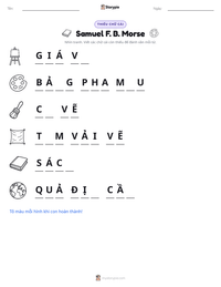 Xem trước tài liệu in sẵn Samuel F. B. Morse