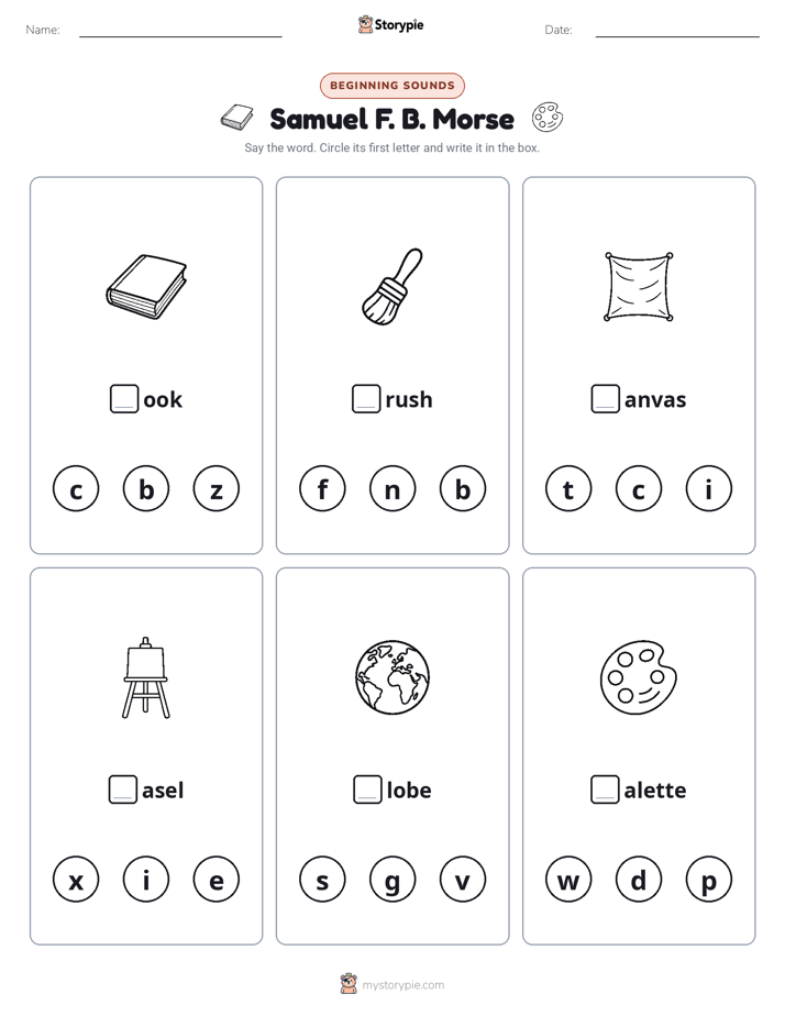 Beginning Sounds