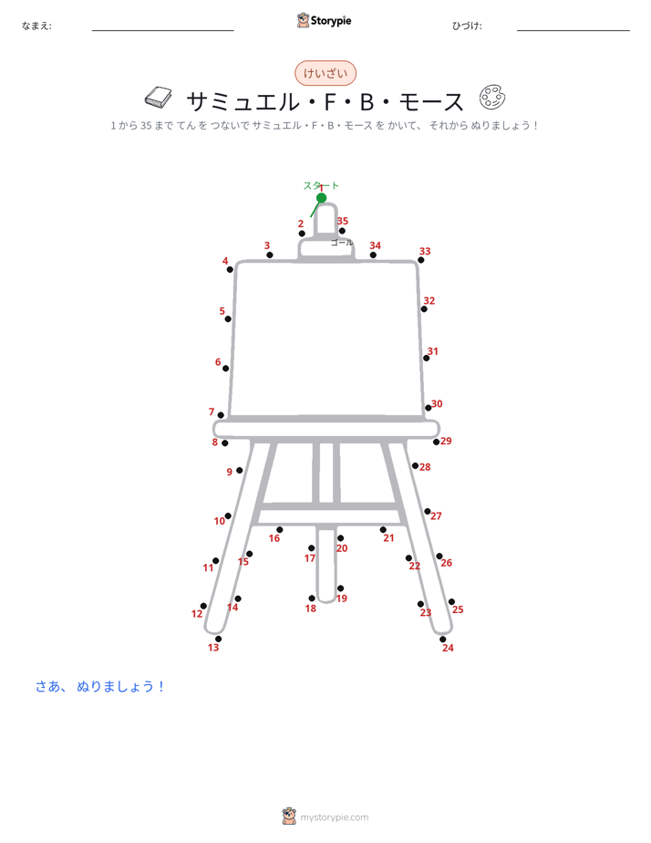 点つなぎ