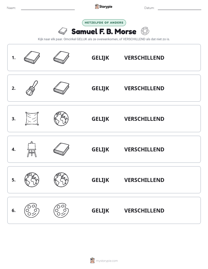 Zelfde of Verschillend