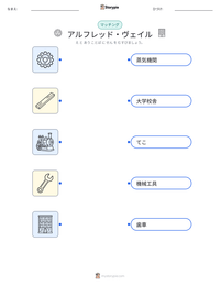 アルフレッド・ヴェイル の印刷可能ワークシートプレビュー