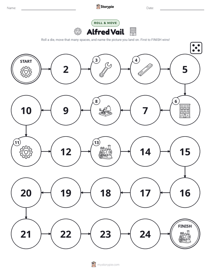 Roll & Move Game
