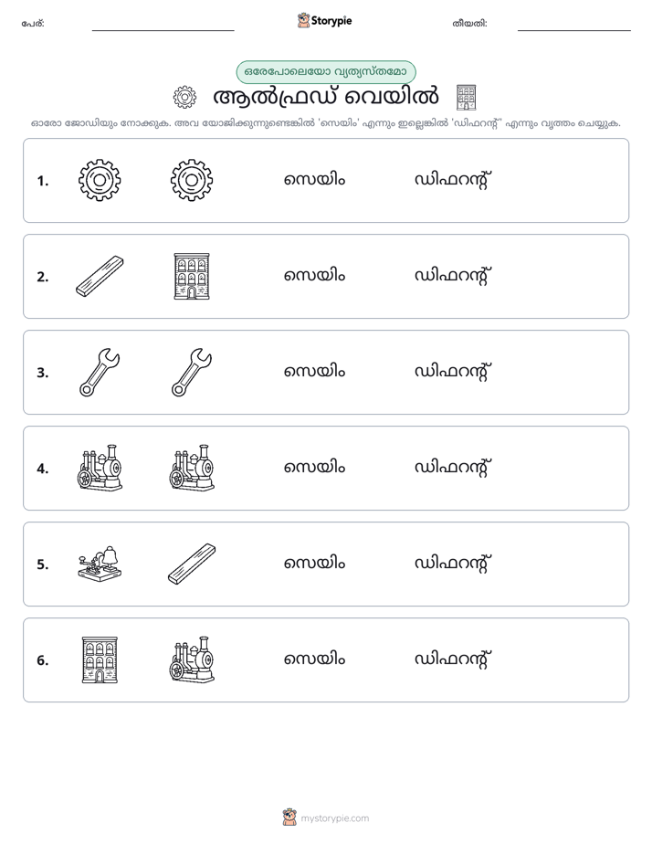 ഒന്നോ വ്യത്യാസമോ