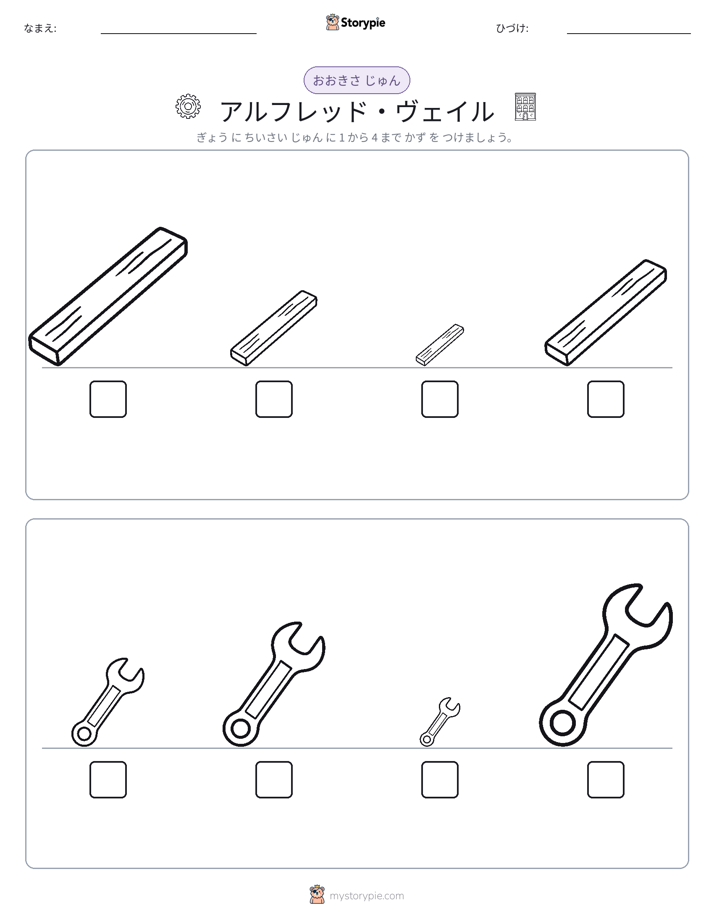 サイズ順