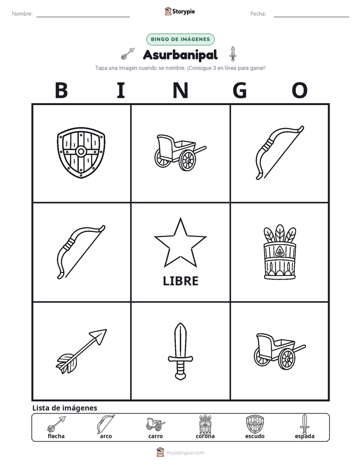 Bingo de Imágenes