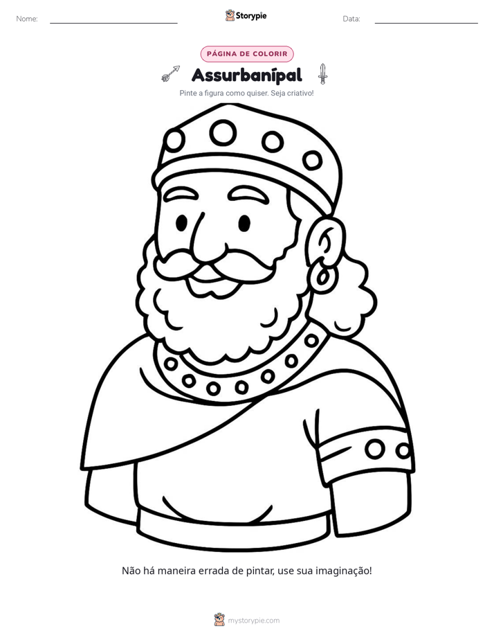 Página para colorir