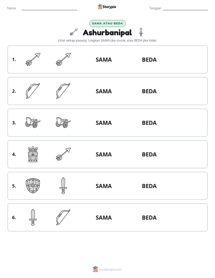 Sama atau Berbeda
