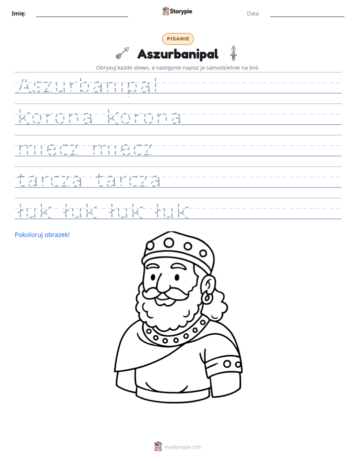 Ćwiczenie Pisania