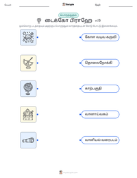 டைக்கோ பிராஹே அச்சிடக்கூடிய வேலைப்பதிவின் முன்னோட்டம்