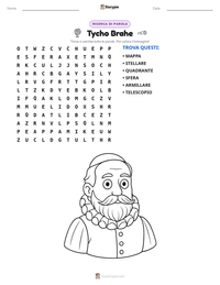 Anteprima della scheda stampabile di Tycho Brahe