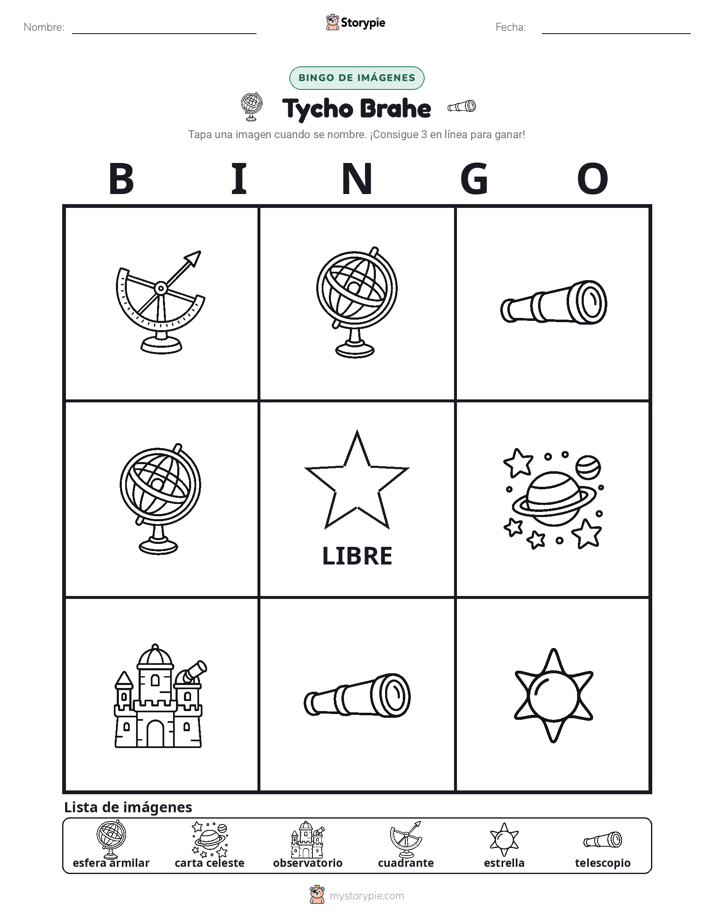 Bingo de Imágenes