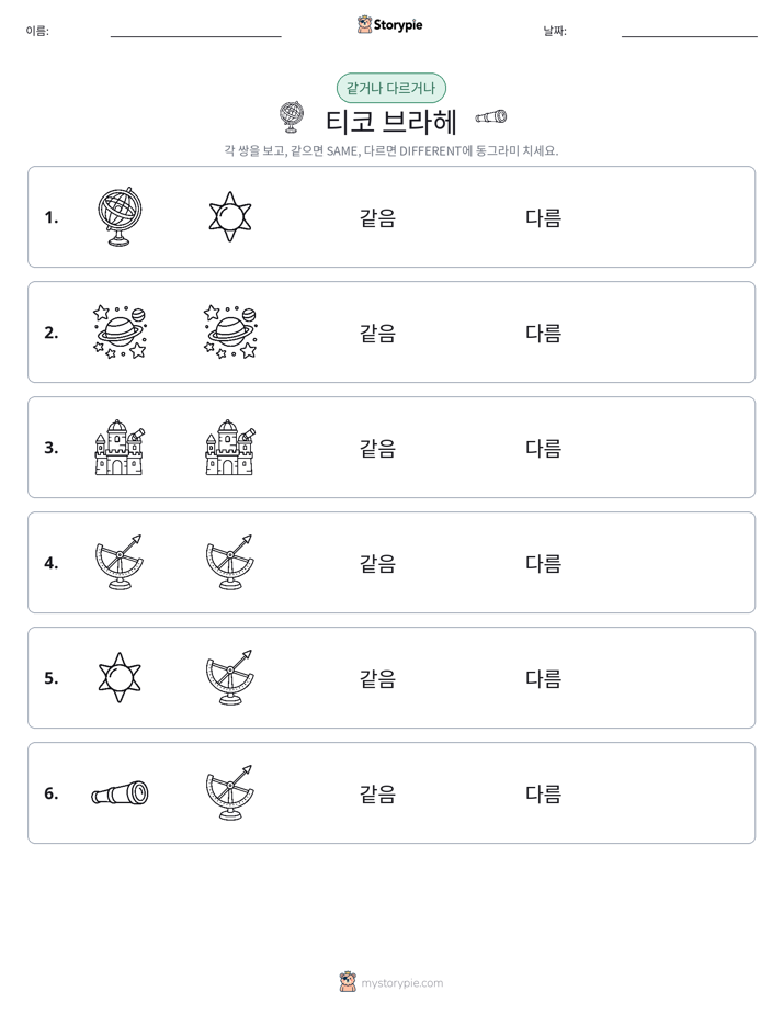 같은 것 또는 다른 것