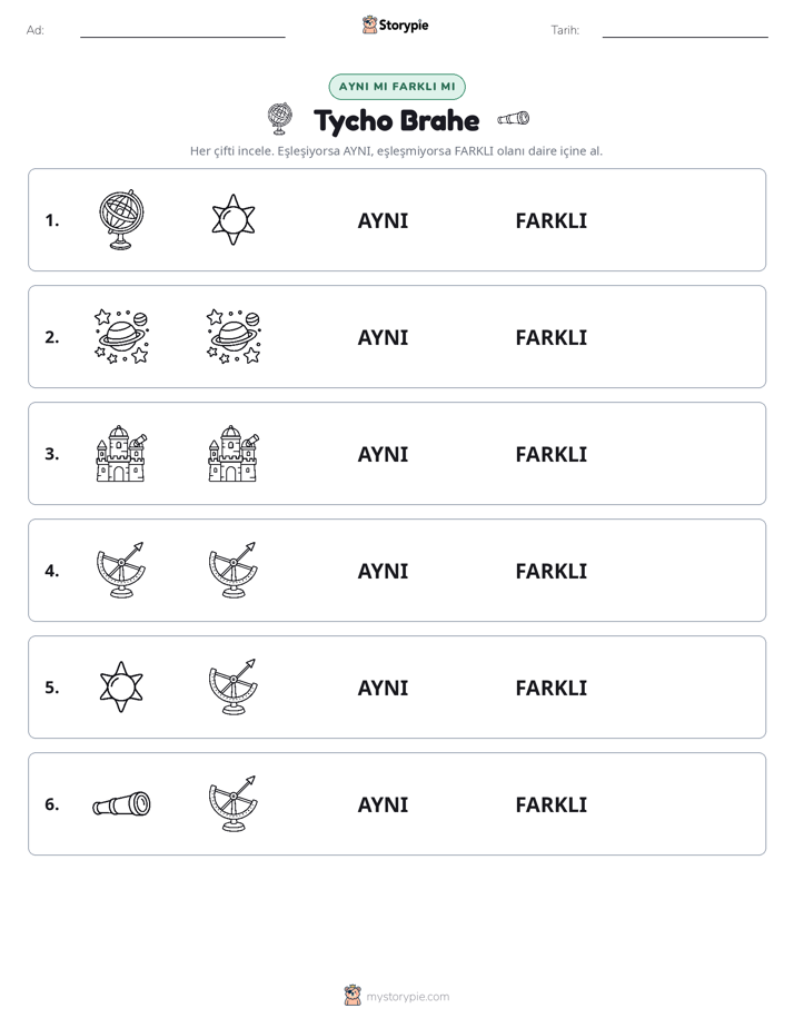 Aynı mı Farklı mı