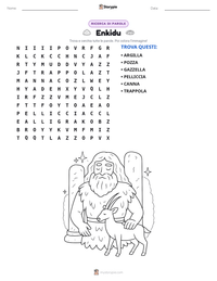 Anteprima della scheda stampabile di Enkidu