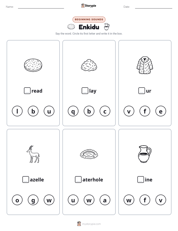 Beginning Sounds