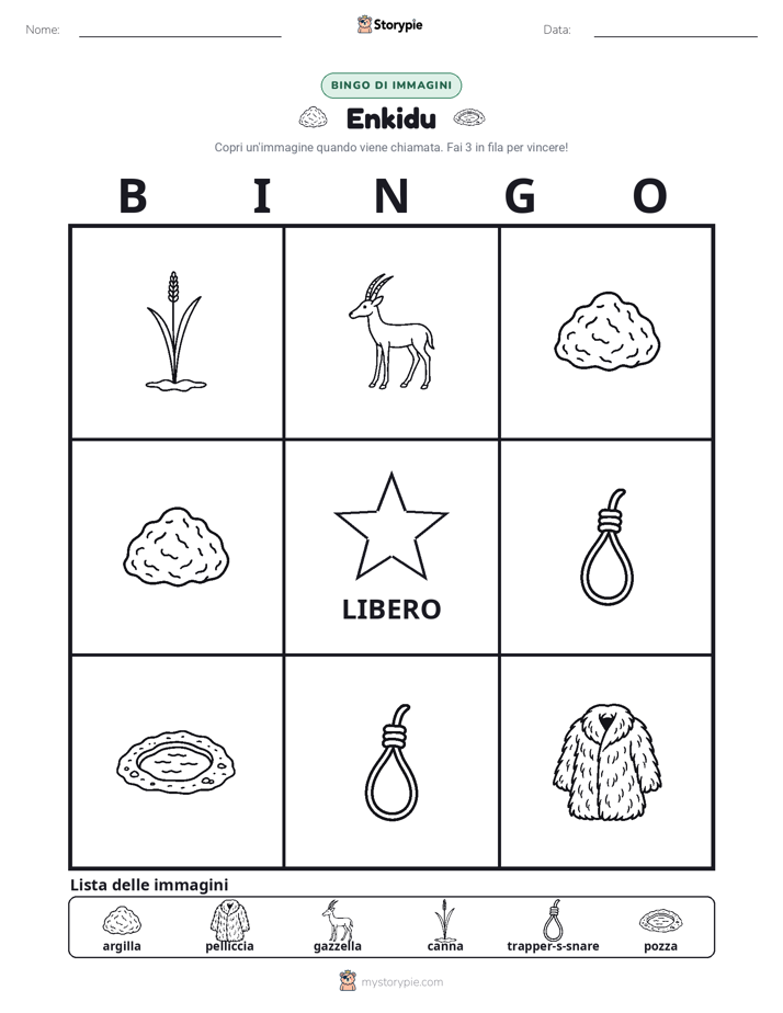 Bingo delle Immagini