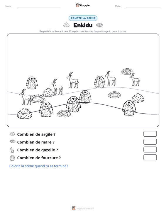 Scène de Comptage